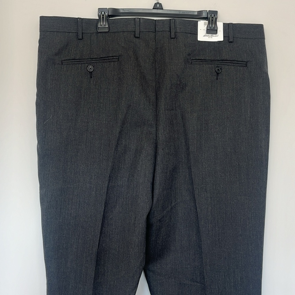 New Eddie Bauer Men's Black Pants Size 44W - Picture 5 of 7
